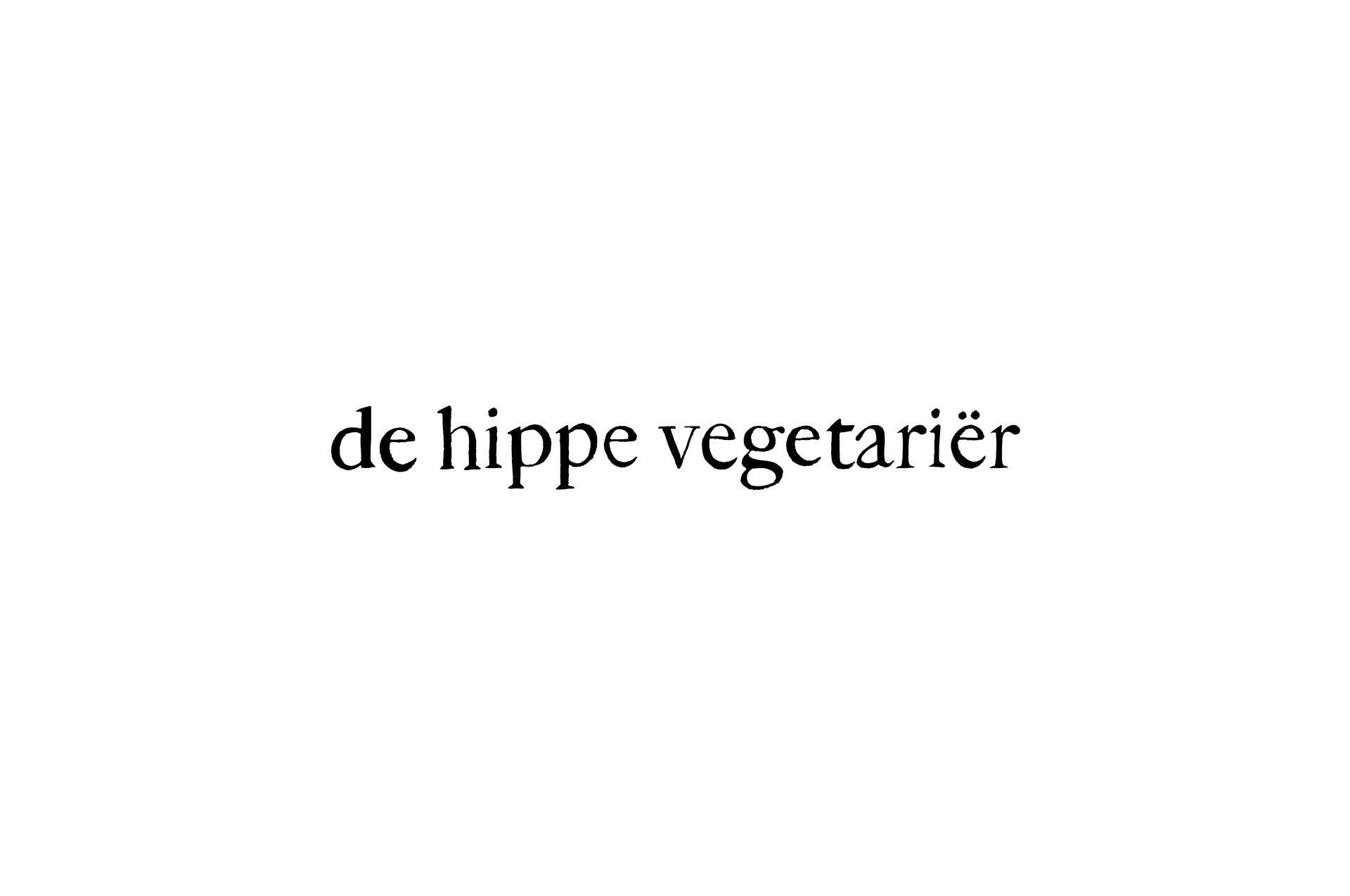 hippe-vegetarier